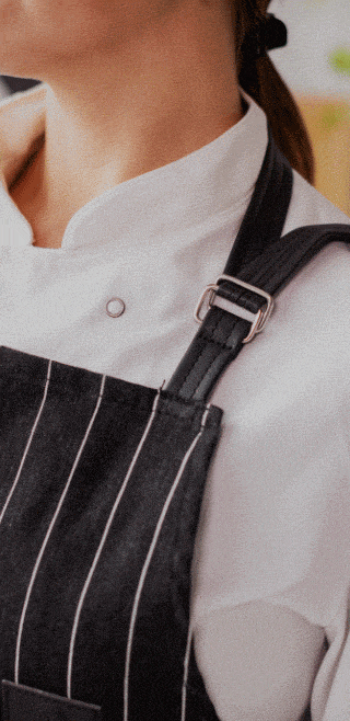 Official Master-chef Kitchen Apron & Gloves