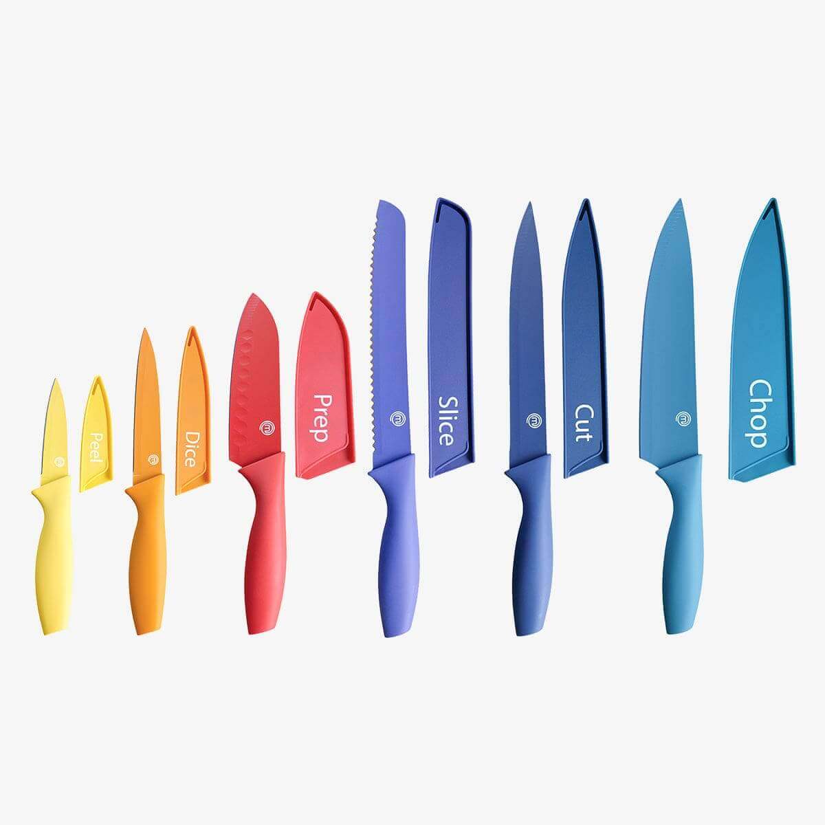 US MasterChef Caption Knives 6pcs - Vivid Collection Kitchenware
