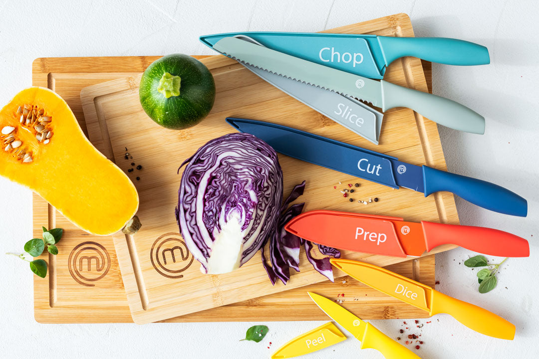 US MasterChef Caption Knives 6pcs - Vivid Collection Kitchenware