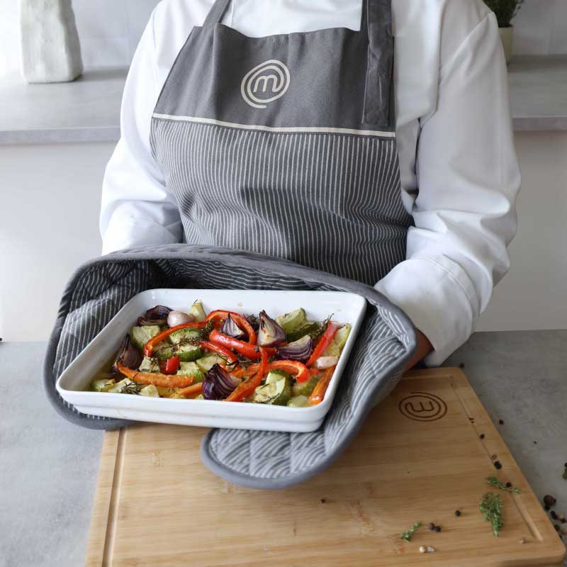 US MasterChef Cotton Chef Apron - Earth Collection Kitchenware
