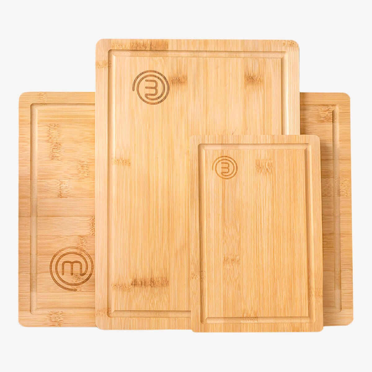 US MasterChef Cutting Boards 3pcs - Natural Collection Kitchenware