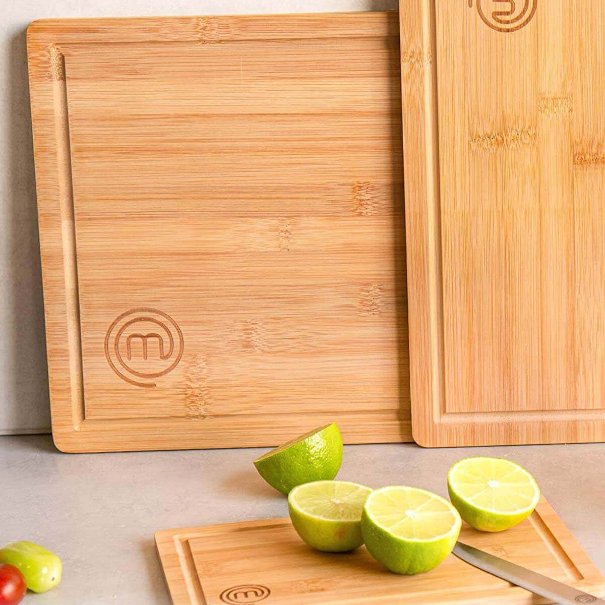 US MasterChef Cutting Boards 3pcs - Natural Collection Kitchenware