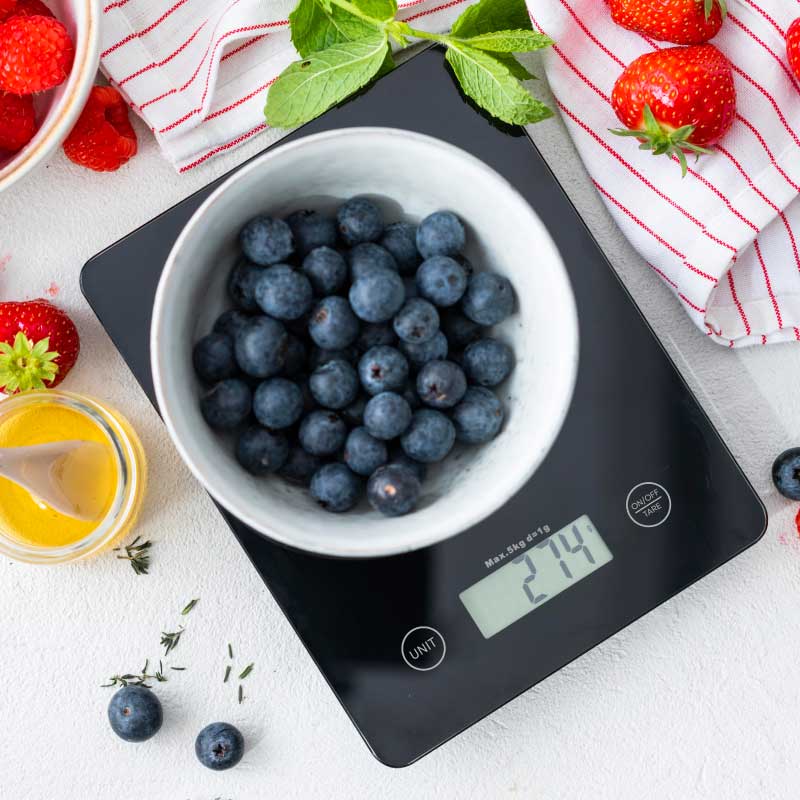 US MasterChef Digital Scales Black - Essential Collection Kitchenware