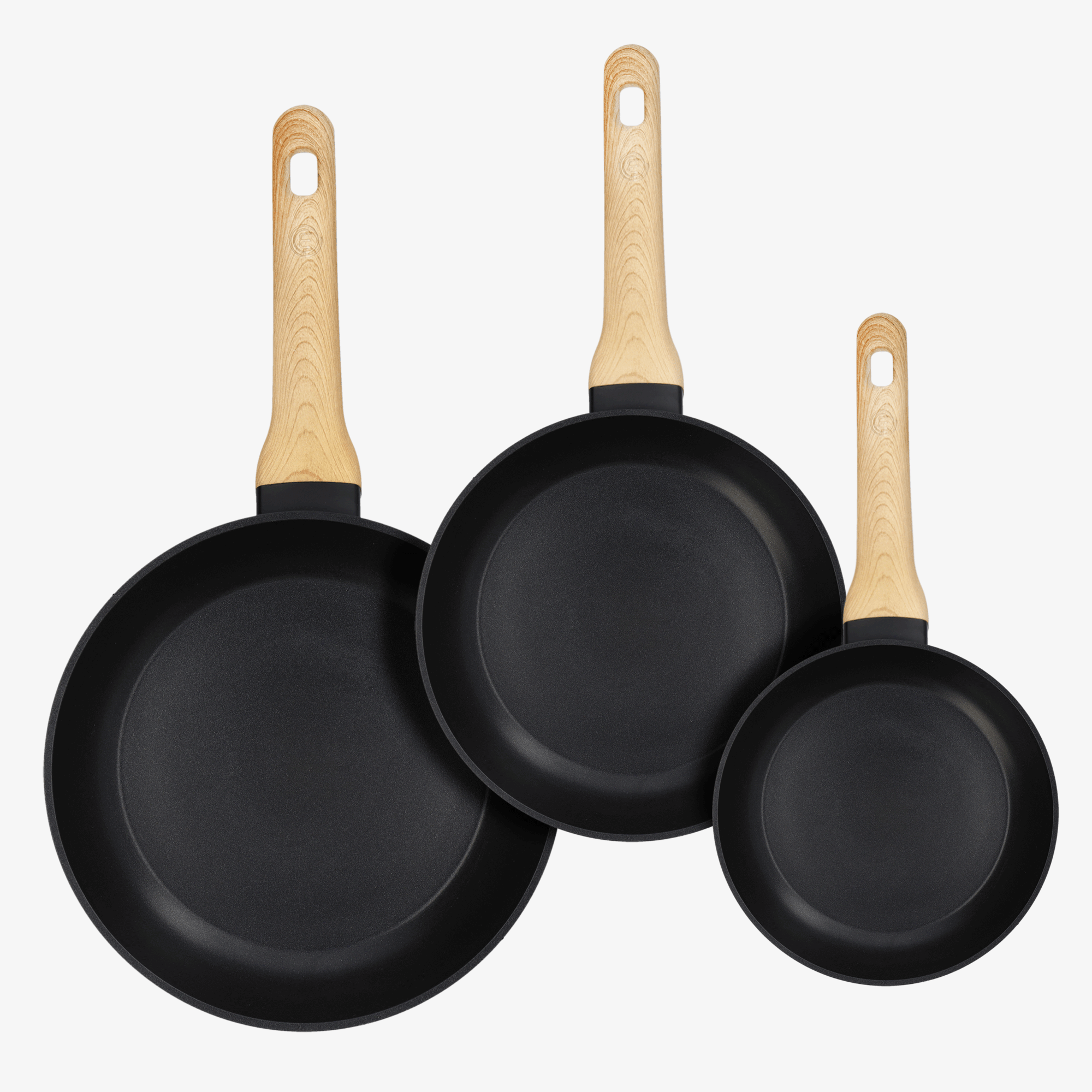 US MasterChef Frying Pan Set 3pcs - Natural Collection Kitchenware