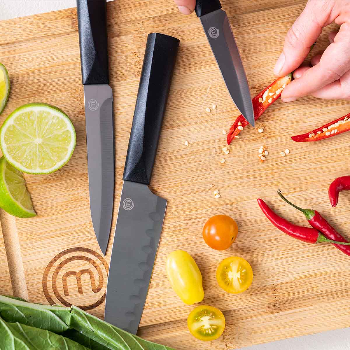 US MasterChef Japanese Knives 6pcs - Essential Collection Kitchenware