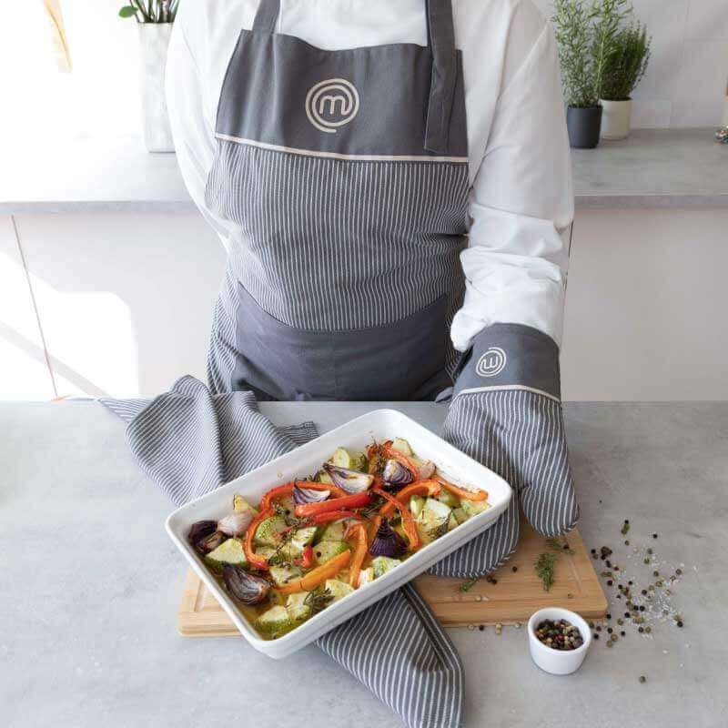 US MasterChef Kitchen Textile Gift Set Earth Tones Kitchenware