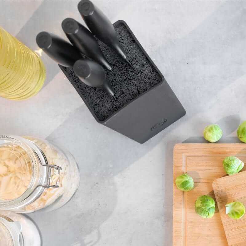 US MasterChef Knives & Block 6pcs - Essential Collection Kitchenware