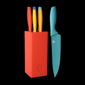 KNIVES & BLOCK 6PCS