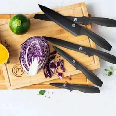 US MasterChef Knives & Block Offer - Essential Collection Kitchenware