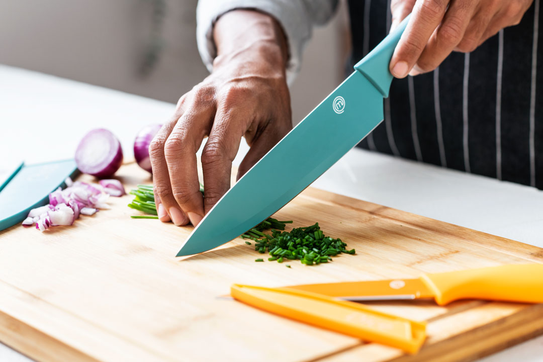 US MasterChef Knives & Covers 6pcs - Vivid Collection Kitchenware