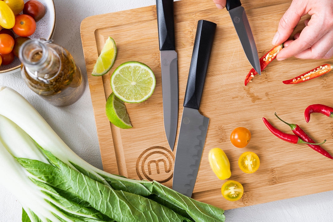 US MasterChef Large Cutting Board - Natural Collection Kitchenware