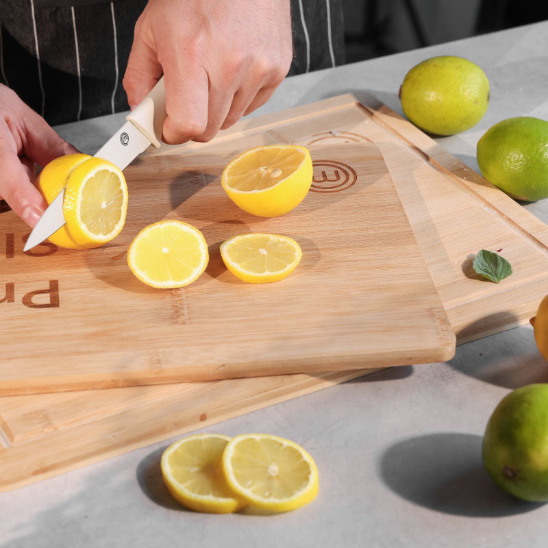 US MasterChef Logo Knives 6pcs - Earth Collection Kitchenware