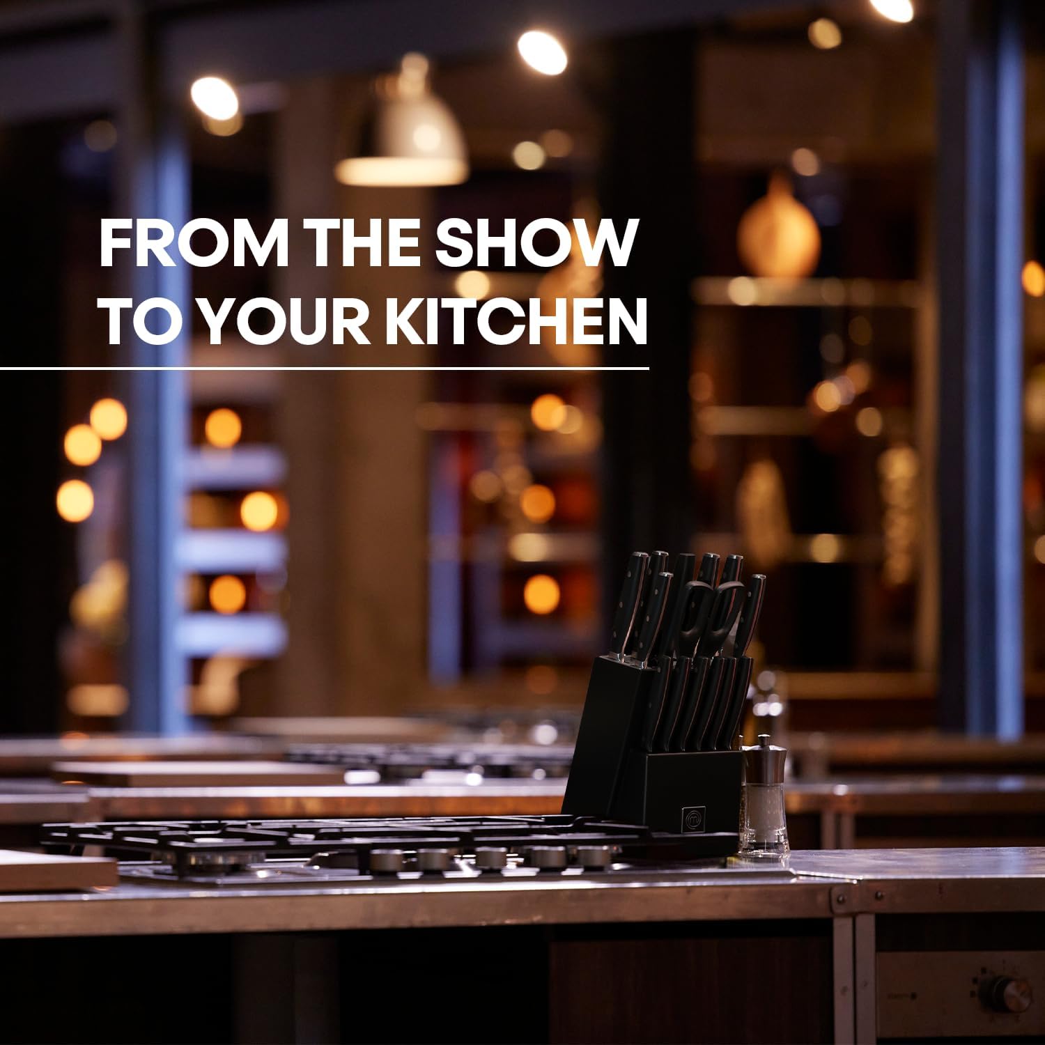 US MasterChef Knife Block & Multicooker Offer - Performance Collection Kitchenware